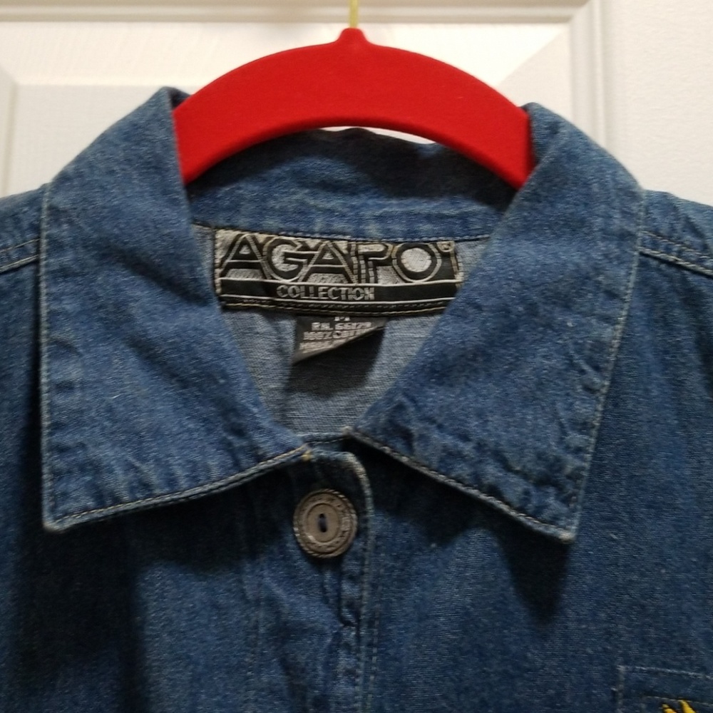 AGAPO Denim Vest - Picture 4 of 6